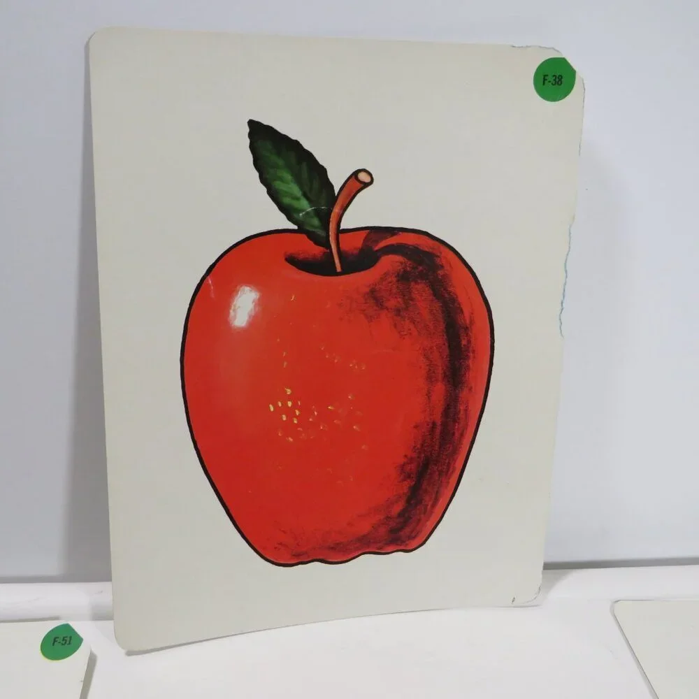 Peabody 60s FOOD Fruits (10) cards Vintage Artwork
